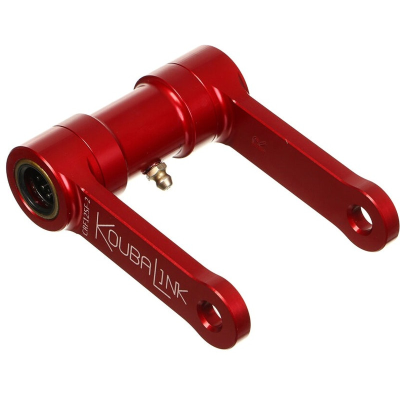 Kit de rabaissement de selle KOUBALINK (44.5 mm) rouge pour HONDA CRF 125 de 2014 à 2027 Kit de rabaissement de selle KOUBALINK (44.5 mm) rouge pour HONDA CRF 125 de 2014 à 2027