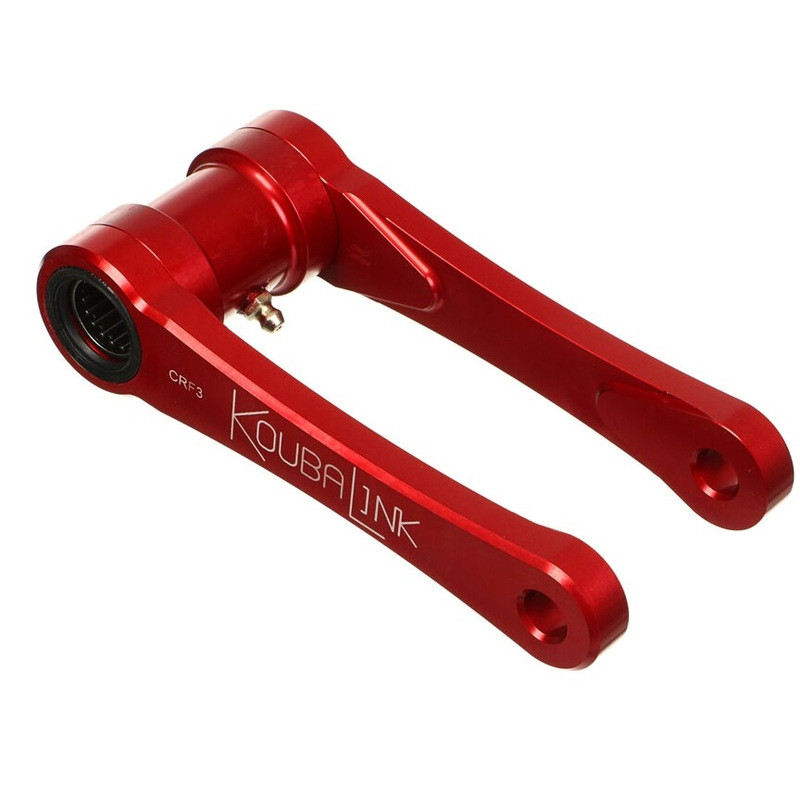 Kit de rabaissement de selle KOUBALINK (19.1 - 44.5 mm) rouge pour HONDA CRF 250, CRF 250 X, CRF 450, CRF 450 X de 2002 à 2017