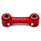 Kit de rabaissement de selle KOUBALINK (44.5 mm) rouge pour HONDA XR 650 L de 1993 à 2025