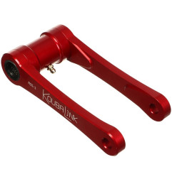 Kit de rabaissement de selle KOUBALINK (50.8 mm) rouge pour HUSQVARNA CR 125, TC 250, TE 250 I.E 4T, TE 310 I.E, TE 510 I.E