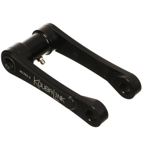 Kit de rabaissement de selle KOUBALINK (31.8 - 38.1 mm) noir pour HUSQVARNA SUPERMOTO 701, KTM ENDURO 690 et GAS GAS ES 700
