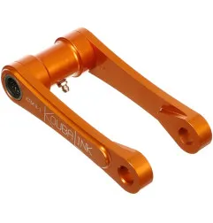 Kit de rabaissement de selle KOUBALINK (25.4 - 31.8 mm) orange pour KTM ENDURO 690, HUSQVARNA SUPERMOTO 701 et GAS GAS ES 700