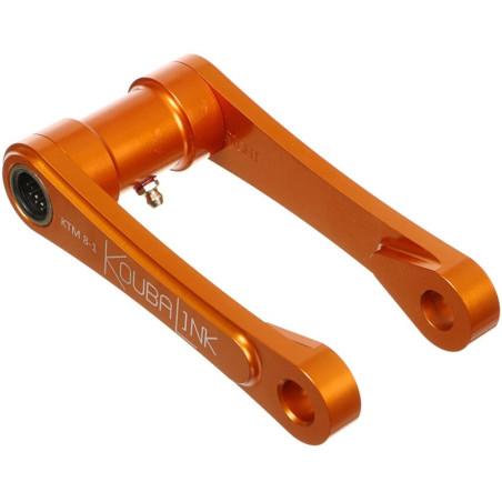 Kit de bajada KOUBALINK 25.4 - 31.8 mm - naranja para KTM ENDURO 690, SMC 690, HUSQVARNA SUPERMOTO 701 y GAS GAS ES 700, SM 700
