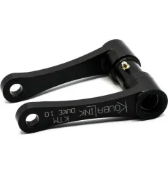 Kit de bajada KOUBALINK 25.4 - 31.8 mm - negro para KTM SUPERMOTO 690 SMC R ABS y HUSQVARNA VITPILEN 701 de 2007 a 2025