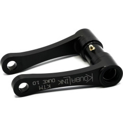 KOUBALINK Lowering Kit 25.4 - 31.8 mm - Black for KTM SUPERMOTO 690 SMC R ABS and HUSQVARNA VITPILEN 701 2007-2025