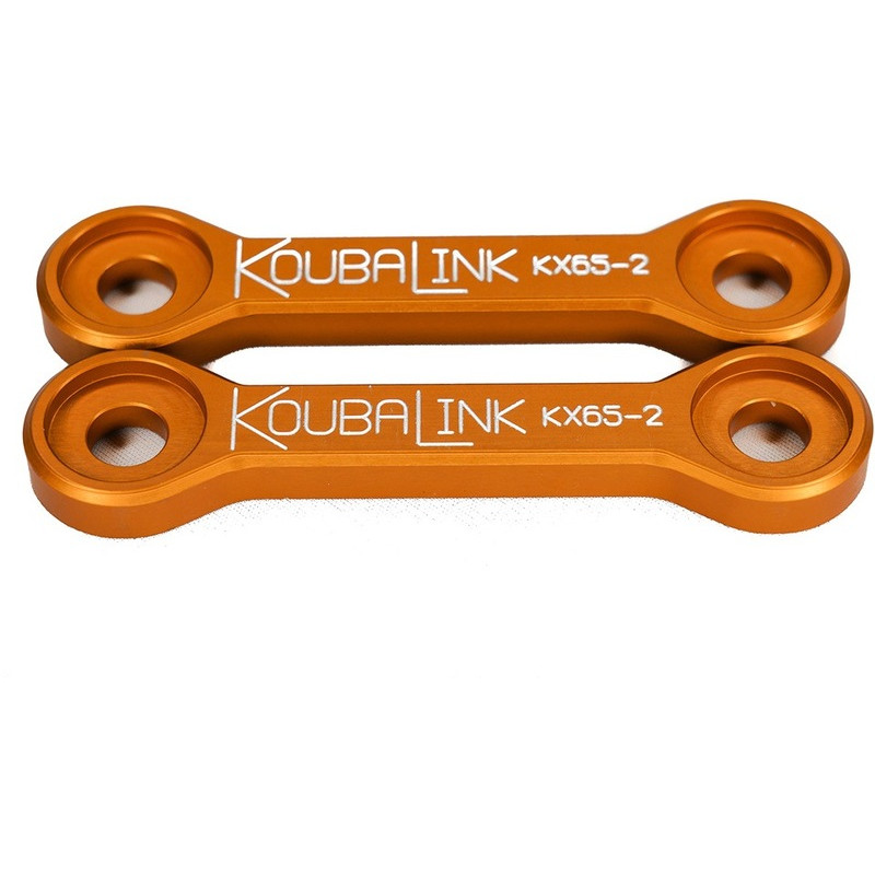 KOUBALINK Tieferlegungssatz 50.8 mm - Gold für KAWASAKI KX 65 und SUZUKI RM 65 2003-2027