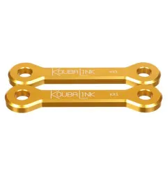 KOUBALINK Lowering Kit 25.4 mm - Gold for KAWASAKI KX 125, KX 250 1996-2003