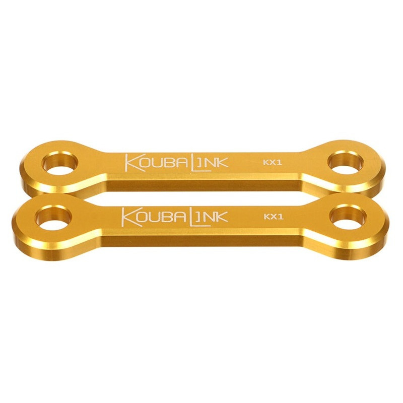 KOUBALINK Tieferlegungssatz 25.4 mm - Gold für KAWASAKI KX 125, KX 250 1996-2003