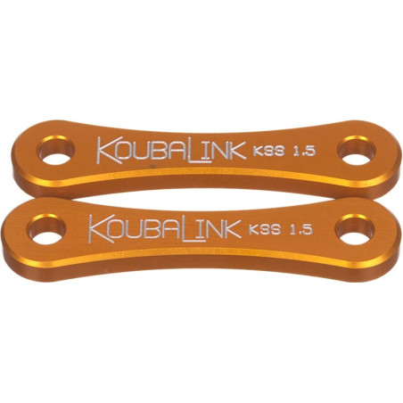 KOUBALINK Tieferlegungssatz 38.1 mm Kawasaki KL250 / Super Sherpa - Orange