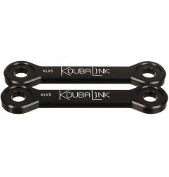 Kit de rabaissement de selle KOUBALINK (50.8 - 57.2 mm) noir pour KAWASAKI KLX 250, KLX 300 de 1994 à 2003