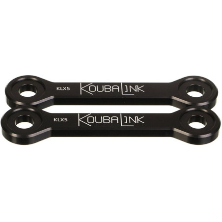 Kit de bajada KOUBALINK 50.8 - 57.2 mm - negro para KAWASAKI KLX 250, KLX 300 de 1994 a 2003