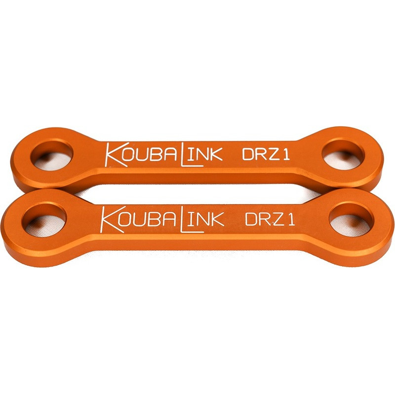 Kit de bajada KOUBALINK 19.1 - 31.8 mm - oro para SUZUKI DR-Z 400 S, DR-Z 400 SM, DRZ 400 y KAWASAKI KLX 400 de 2000 a 2017