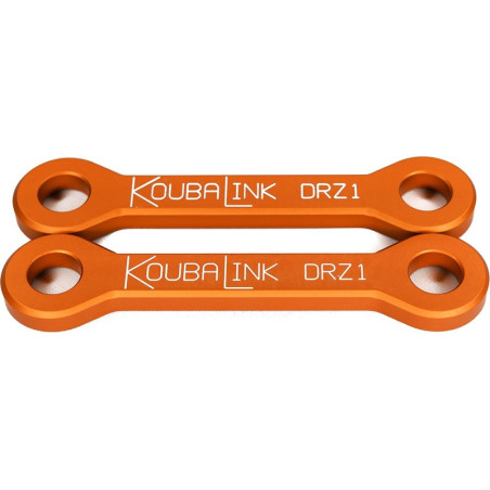 Kit de bajada KOUBALINK 19.1 - 31.8 mm - oro para SUZUKI DR-Z 400 S, DR-Z 400 SM, DRZ 400 y KAWASAKI KLX 400 de 2000 a 2017