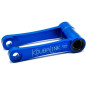 Kit de rabaissement de selle KOUBALINK (44.5 mm) bleu pour SHERCO SE 125, SEF 250, SEF 300, SEF 450, SEF 500 de 2017 à 2027