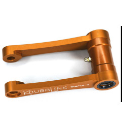 Kit de rabaissement de selle KOUBALINK (25.4 mm) orange pour SHERCO SE 125, SEF 250, SEF 300, SEF 450, SEF 500 de 2014 à 2027