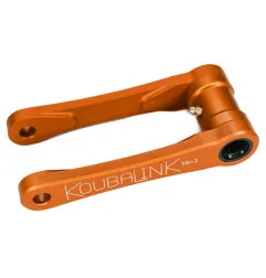 KOUBALINK Lowering Kit 63.5 - 67.1 mm - Orange for TM RACING EN 125, EN 144, EN 250, EN 300, ENF 450 2008-2014