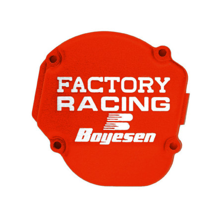 Couvercle de carter d'allumage BOYESEN Factory Racing - rouge pour GAS GAS MC 65 de 2021 à 2025