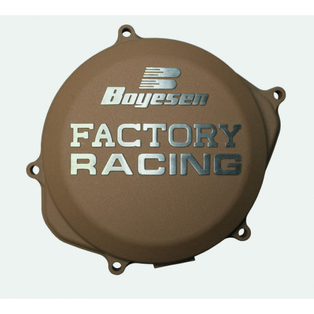 BOYESEN Factory Racing Clutch Cover Magnesium for HUSQVARNA TE 250, TE 300, KTM EXC 250, EXC 300 and GAS GAS EC 300 2017-2024