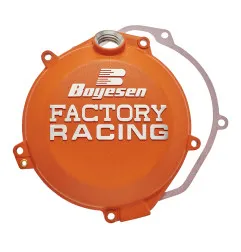 BOYESEN Factory Racing Clutch Cover Orange for HUSQVARNA TC 85 2018-2024