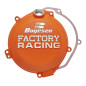 Couvercle de carter d'embrayage BOYESEN Factory Racing orange pour HUSQVARNA TC 85 de 2018 à 2024 Couvercle de carter d'embrayage BOYESEN Factory Racing orange pour HUSQVARNA TC 85 de 2018 à 2024