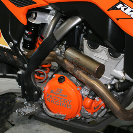 BOYESEN Factory Racing Clutch Cover Orange for HUSQVARNA TC 85 2018-2024