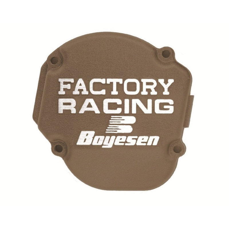 Couvercle de carter d'allumage BOYESEN Factory Racing - magnésium pour HUSQVARNA TC 250 de 2014 à 2016