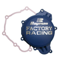 Tapa de encendido BOYESEN Factory Racing Azul para YAMAHA YZ 65 de 2017 a 2027
