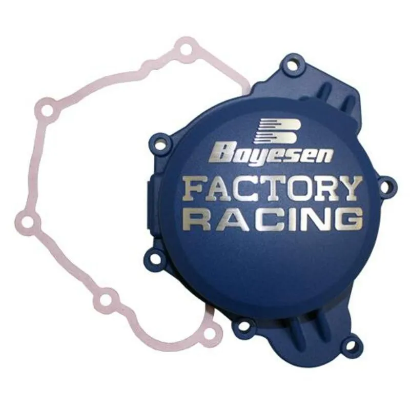 BOYESEN Factory Racing Ignition Cover Blue for YAMAHA YZ 65 2017-2027