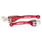Jeu de leviers retournables forgés RFX Race Series - rouge pour HONDA CR 125, CR 250, CRF 250, CRF 250 X, CRF 450 X