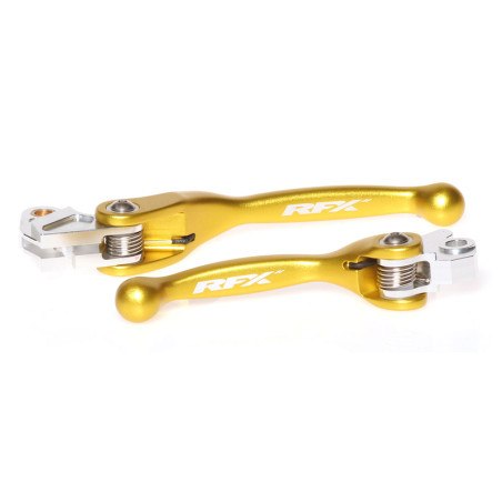 Juego de manetas flexibles forjadas RFX Race Series para KAWASAKI KX 125, KX 250, KX 65, KX 85 y SUZUKI RMZ 250, RMZ 450