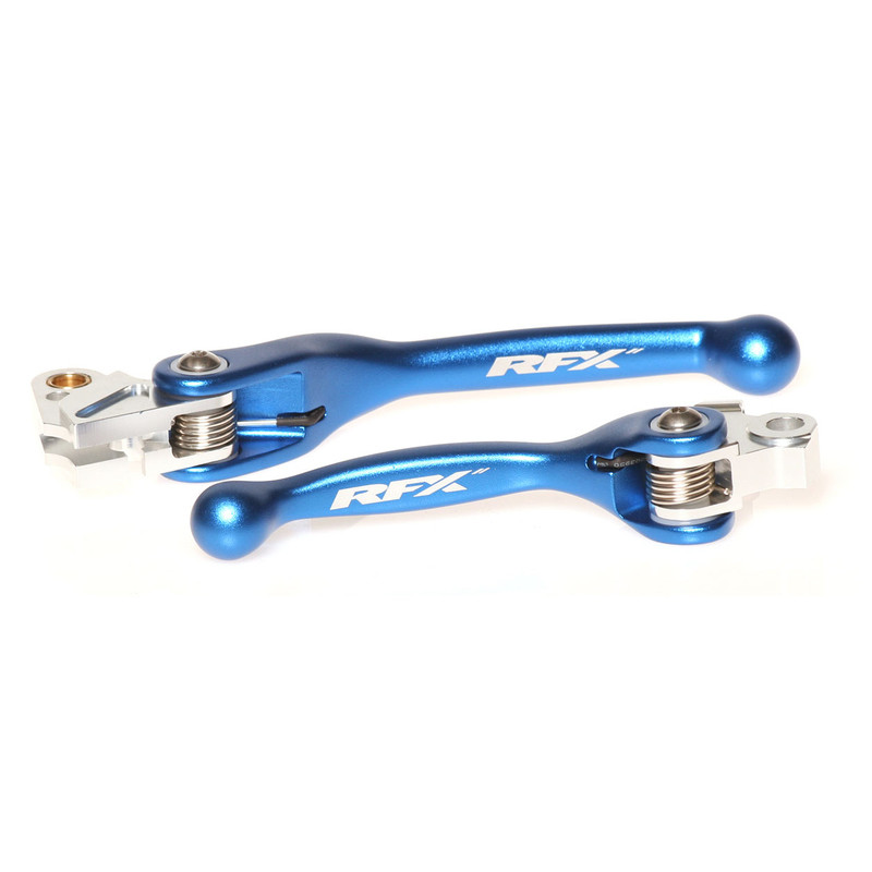 Jeu de leviers retournables forgés RFX Race Series pour YAMAHA YZ 125, YZ 250, YZF 250 et KAWASAKI KX 250, KXF 250, KXF 450