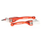 Jeu de leviers retournables forgés RFX Race Series - orange pour KTM SX 65, SX 85 de 2003 à 2012