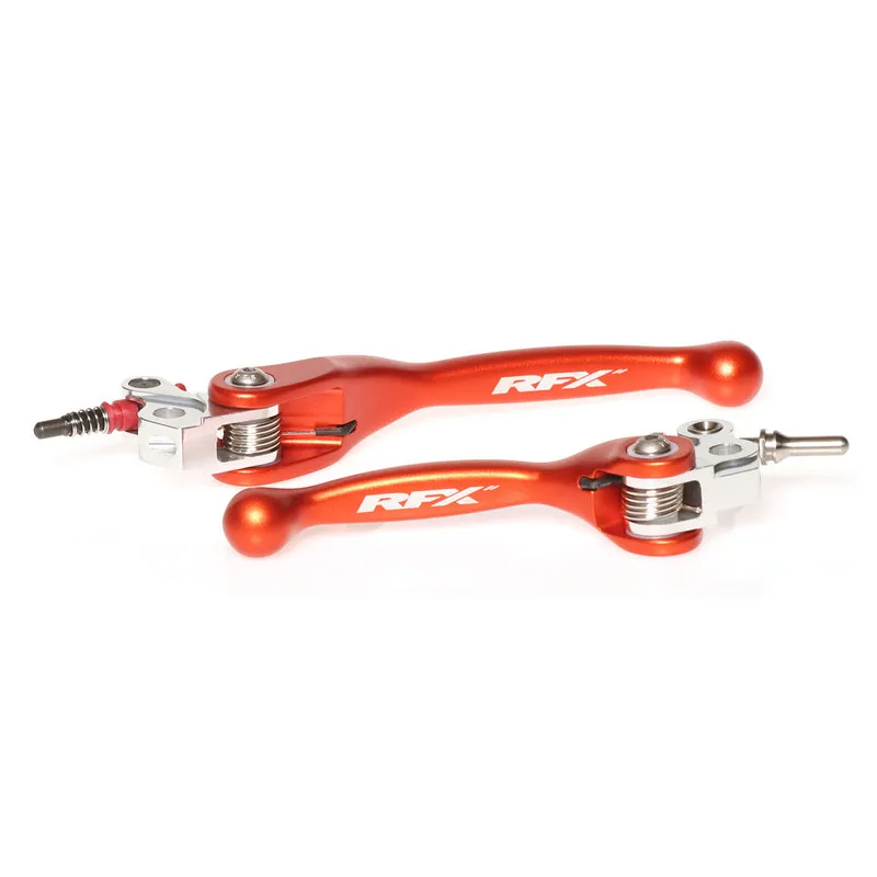 RFX Race Series Flexible Levers Set - Orange for KTM SX 65 2012-2013 RFX Race Series Flexible Levers Set - Orange for KTM SX 65 2012-2013