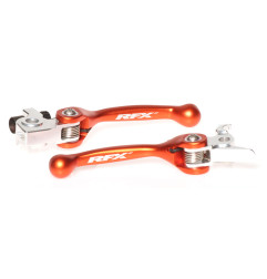 Jeu de leviers retournables forgés RFX Race Series pour KTM EXC 250, EXC 400, EXC 450, SX 250, SXF 250 de 2006 à 2013