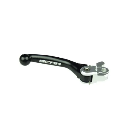 SCAR Flex Reversible Brake Lever Black for KAWASAKI KX 65, KX 85, YAMAHA WRF 250, YZ 85 and SUZUKI RMZ 250, RMZ 450 2000-2027