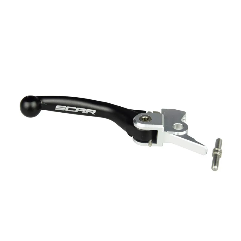 SCAR Flex Reversible Brake Lever Black for KTM SX 65, SX 85, HUSQVARNA TC 65, TC 85 and GAS GAS MC 65, MC 85 2013-2027