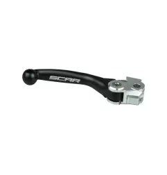 Maneta de freno plegable SCAR - Negro para GAS GAS EC 250, EC 300, ECF 250, ECF 350 y HUSQVARNA FE 250, FE 350, FE 450, FE 501