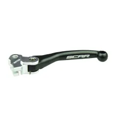 Maneta de embrague SCAR plegable negro para HONDA CRF 150, CRF 250, CRF 250 X, CRF 450, CRF 450 X de 2004 a 2027