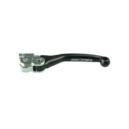 SCAR Clutch Lever Foldable Black for HONDA CRF 250, CRF 250 RWE, CRF 450, CRF 450 RX ENDURO, CRF 450 X 2021-2027