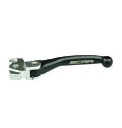 Maneta de embrague SCAR plegable negro para KAWASAKI KX 250, KX 250 X, KX 450, KX 450 X, KXF 250 de 2019 a 2027
