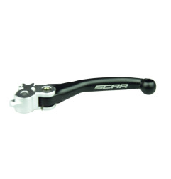 Maneta de embrague SCAR plegable negro para HUSQVARNA TC 125, KTM EXC 125, GAS GAS EC 250 y RIEJU MR 300 de 2009 a 2026