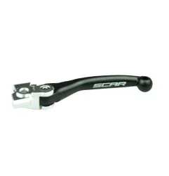 SCAR Flex Reversible Clutch Lever Black for KTM EXC 300, BETA RR 350, TM RACING EN 300 and HUSQVARNA FC 250 2005-2027