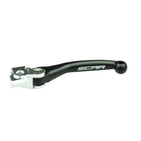 SCAR Flex Reversible Clutch Lever Black for KTM EXC 300, BETA RR 350, TM RACING EN 300 and HUSQVARNA FC 250 2005-2027