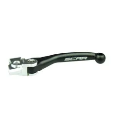 SCAR Flex Reversible Clutch Lever Black for KTM EXC 300, BETA RR 350, TM RACING EN 300 and HUSQVARNA FC 250 2005-2027