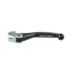 SCAR Clutch Lever Foldable Black for GAS GAS EC 250, EC 300, ECF 250, ECF 350 and HUSQVARNA FE 250, FE 350, FE 450, FE 501