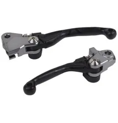 POLISPORT Pivot Unbreakable Lever Set for KTM EXC 250, SXF 250, SXF 350, SXF 450 and TM RACING EN 300, ENF 250, MX 125, MX 250