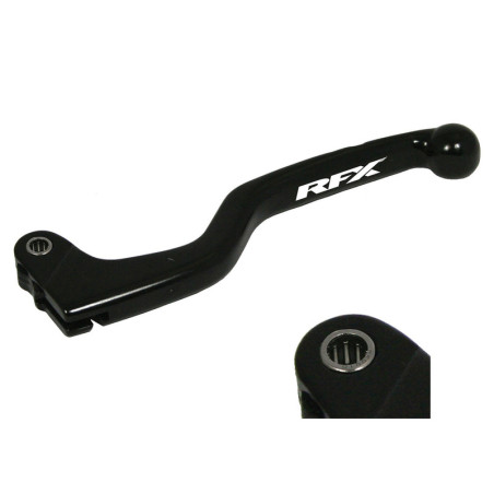 Levier d'embrayage RFX Pro (Noir) pour HONDA CRF 250, CRF 250 RX ENDURO, CRF 250 X, CRF 450, CRF 450 X de 2004 à 2027