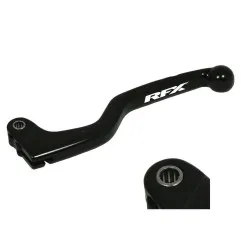 Maneta de embrague RFX Pro - negro para KAWASAKI KX 125, KX 250, KX 500, KX 65, KX 85 y SUZUKI RM 65, RMZ 250, RMZ 450