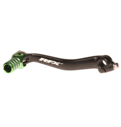 RFX Race Gear Lever (Black/Green) for KAWASAKI KX 250, KX 450, KX 450 X, KXF 450 2016-2027