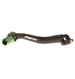 Sélecteur de vitesse RFX Race (Noir/Vert) pour KAWASAKI KX 250, KX 450, KX 450 X, KXF 450 de 2016 à 2027
